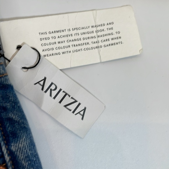 Aritzia Denim Forum Mia Jean Size 29 NWT High Rise Curve - Picture 10 of 16